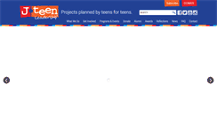 Desktop Screenshot of jteenleadership.org